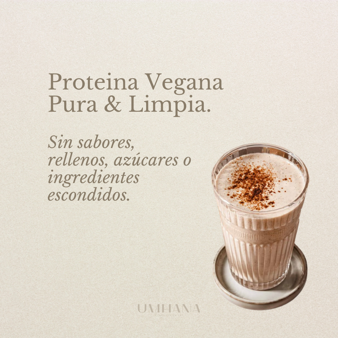 Proteína Vegana: Desarrollo Muscular y Salud Cerebral UMHANA | Mezclas a base de Plantas & Adaptógenos