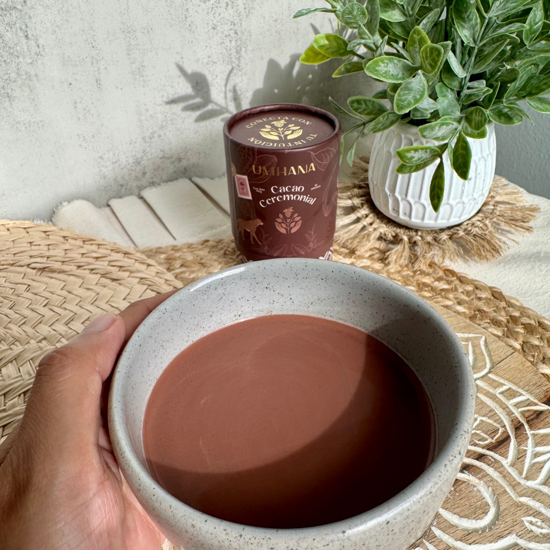 Cacao Ceremonial 100gr  (Chocolate de Taza 100% Cacao Puro) UMHANA | Mezclas a base de Plantas & Adaptógenos