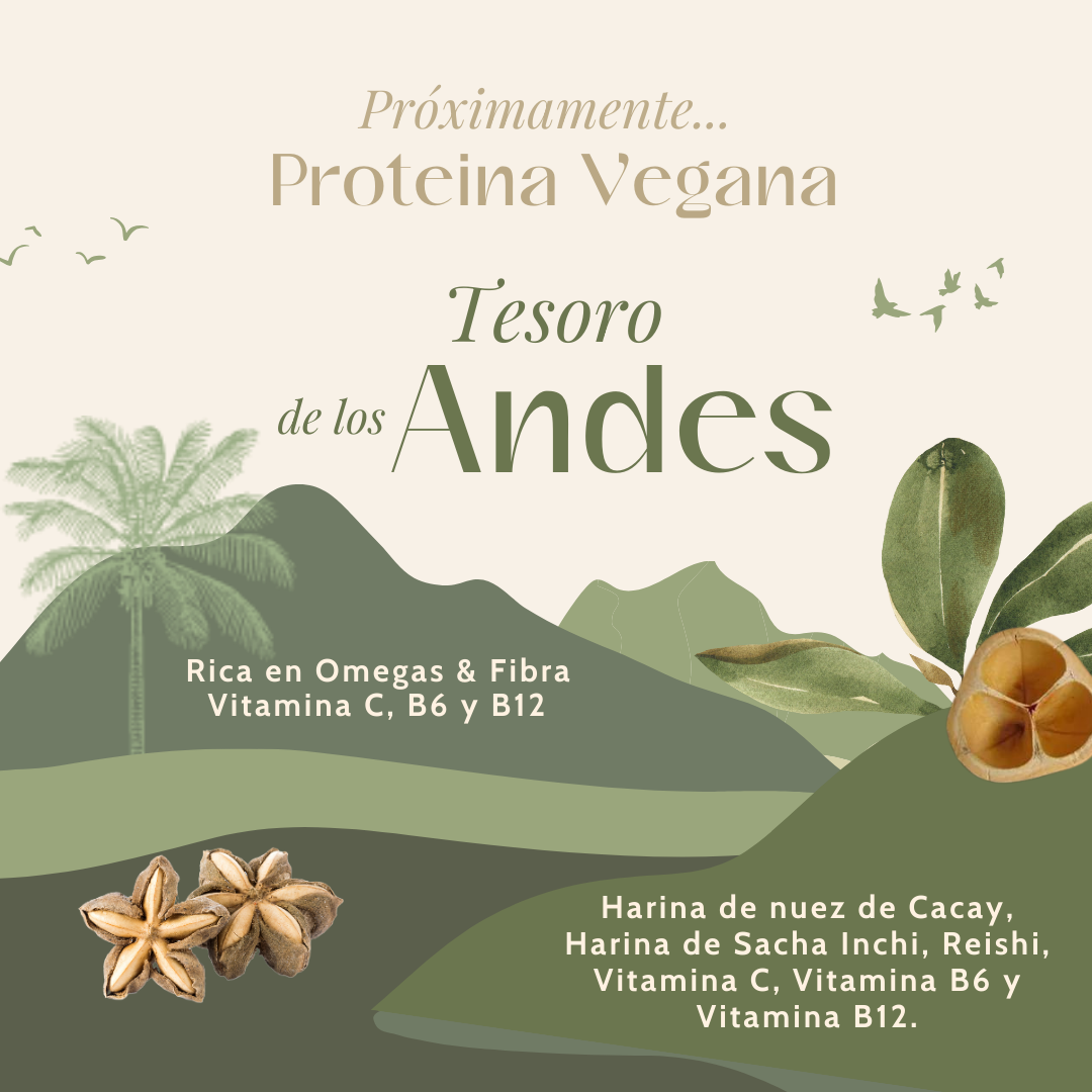 Proteína Vegana: Tesoro de los Andes UMHANA | Mezclas a base de Plantas & Adaptógenos